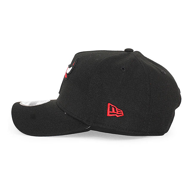 ニューエラ キャップ 9FORTY シカゴ ブルズ NBA 40TH GREY BOTTOM A-FRAME SNAPBACK CAP BLACK