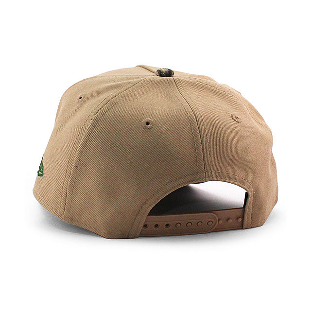 ニューエラ キャップ 9FORTY シカゴ ブルズ NBA 6X CHAMPIONS GREY BOTTOM A-FRAME SNAPBACK CAP CAMEL
