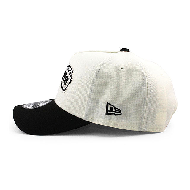 ニューエラ キャップ 9FORTY サンアントニオ スパーズ NBA 1996 ALL STAR GREY BOTTOM A-FRAME SNAPBACK CAP CREAM