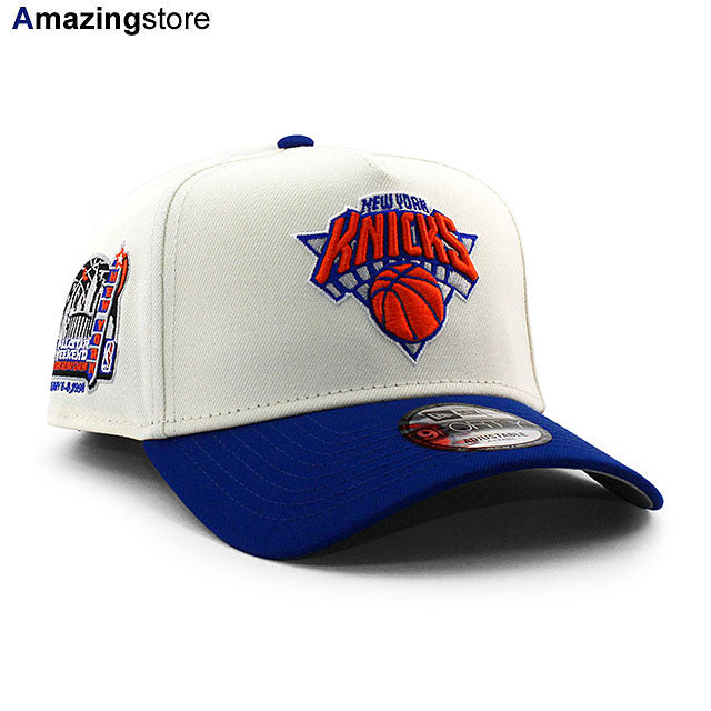 ニューエラ キャップ 9FORTY ニューヨーク ニックス NBA 1998 ALL STAR GREY BOTTOM A-FRAME SNAPBACK CAP CREAM
