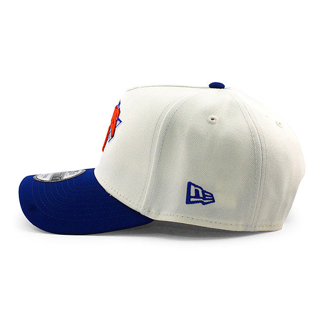 ニューエラ キャップ 9FORTY ニューヨーク ニックス NBA 1998 ALL STAR GREY BOTTOM A-FRAME SNAPBACK CAP CREAM