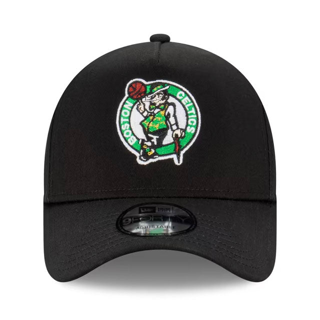 ニューエラ 海外取寄 キャップ 9FORTY スナップバック ボストン セルティックス NBA A-FRAME SNAPBACK CAP BLACK