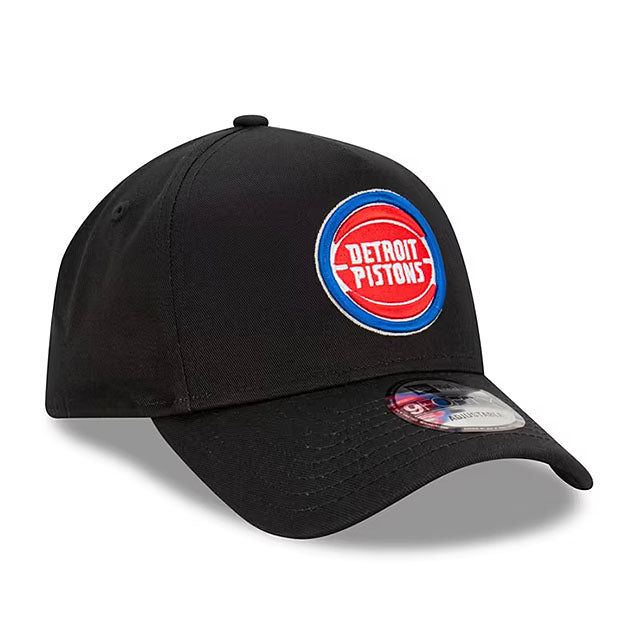 ニューエラ 海外取寄 キャップ 9FORTY スナップバック デトロイト ピストンズ NBA A-FRAME SNAPBACK CAP BLACK
