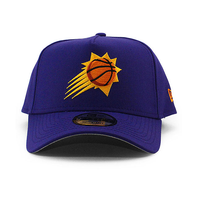 ニューエラ キャップ 9FORTY フェニックス サンズ NBA A-FRAME SNAPBACK CAP PURPLE