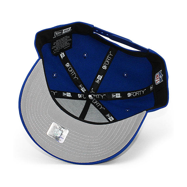 ニューエラ キャップ 9FORTY バッファロー ビルズ NFL A-FRAME SNAPBACK CAP BLUE