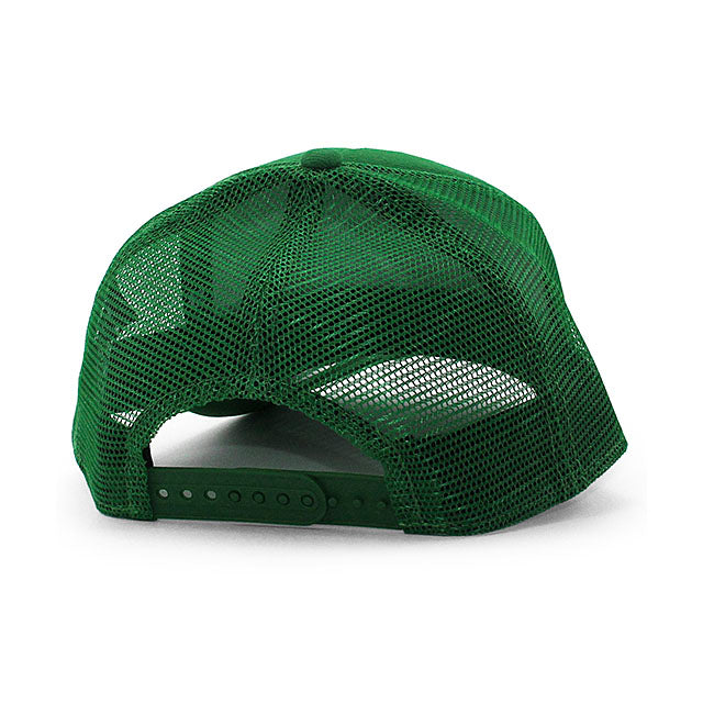 ニューエラ メッシュキャップ 9FORTY ニューヨーク ジェッツ NFL A-FRAME TRUCKER MESH SNAPBACK CAP GREEN