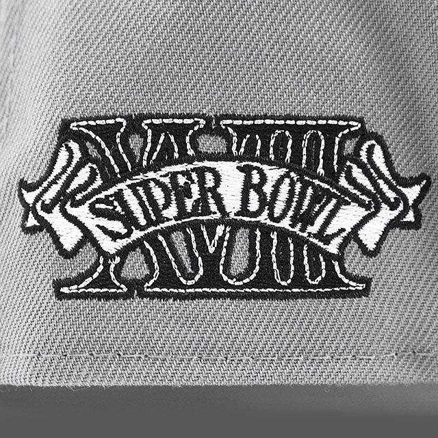 ニューエラ キャップ 9FORTY スベガス レイダース NFL SUPER BOWL XVIII GREY BOTTOM A-FRAME SNAPBACK CAP GRAY