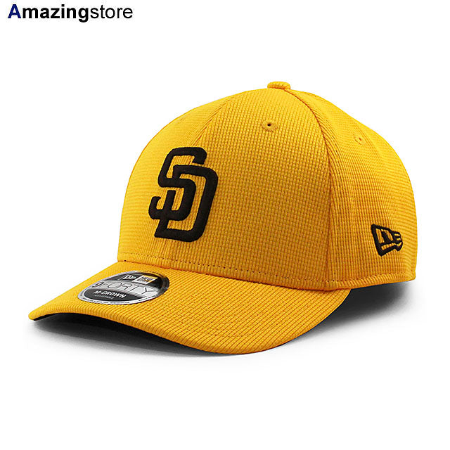 ニューエラ キャップ ストレッチ スナップバック 9FORTY サンディエゴ パドレス MLB BATTING PRACTICE STRETCH SNAPBACK BP CAP GOLD
