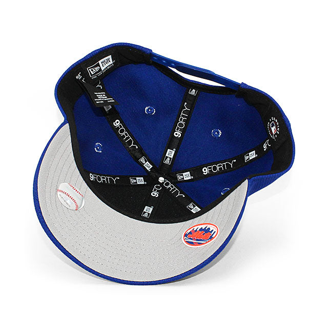 ニューエラ キャップ 9FORTY M-CROWN ニューヨーク メッツ 2025 MLB CLUB HOUSE SNAPBACK CAP BLUE