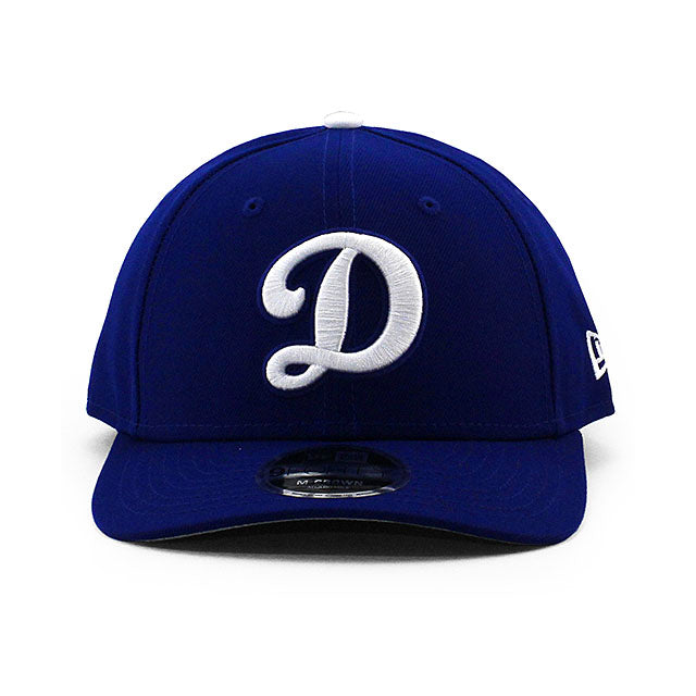 ニューエラ 9FORTY M-CROWN ロサンゼルス ドジャース MLB D LOGO SNAPBACK CAP BLUE