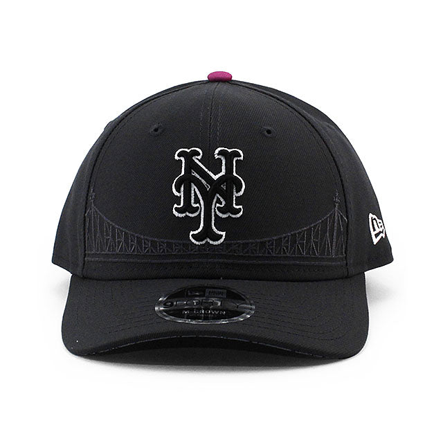 シティコネクト ニューエラ キャップ 9FORTY M-CROWN ニューヨーク メッツ MLB CITY CONNECT SNAPBACK CAP CHARCOAL