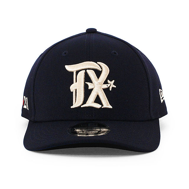 シティコネクト ニューエラ キャップ 9FORTY M-CROWN テキサス レンジャーズ MLB CITY CONNECT SNAPBACK CAP NAVY