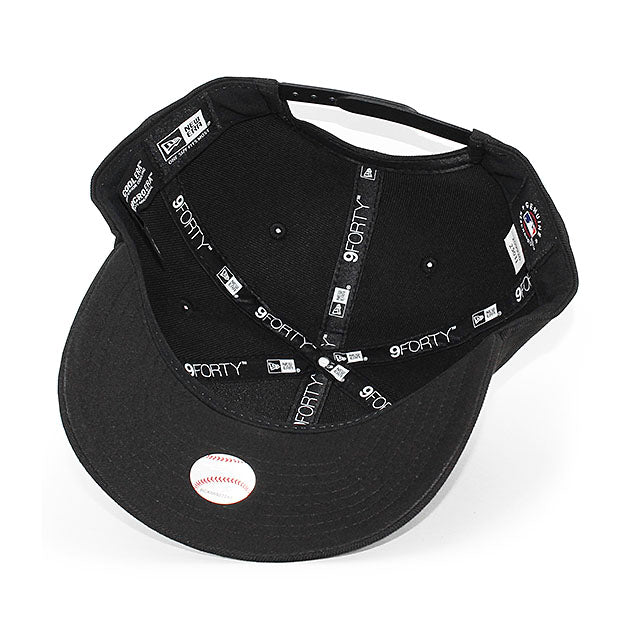 シティコネクト ニューエラ キャップ 9FORTY M-CROWN シカゴ ホワイトソックス MLB CITY CONNECT SNAPBACK CAP BLACK