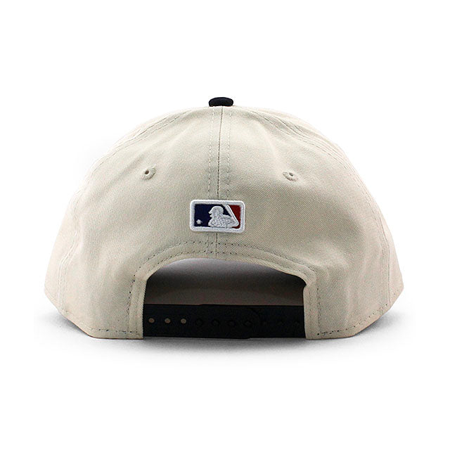 ニューエラ 9FORTY M-CROWN ニューヨーク ヤンキース MLB SNAPBACK CAP CREAM