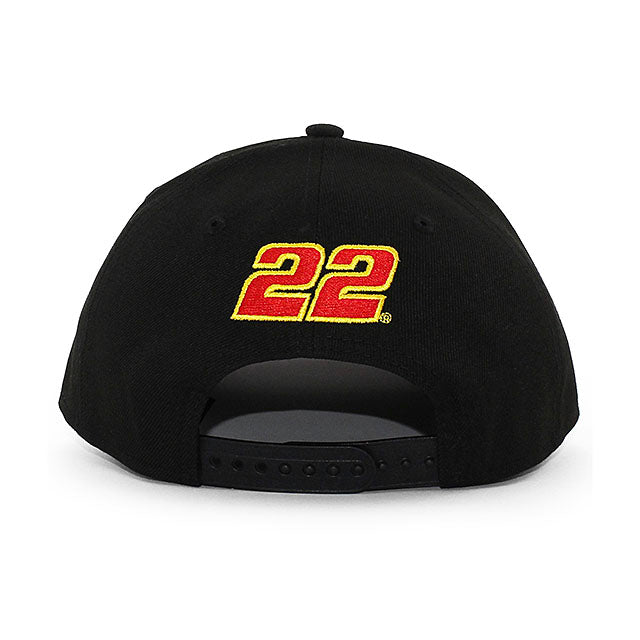 ニューエラ 9FORTY M-CROWN ナスカー ジョーイ ロガーノ PENNZOIL SNAPBACK CAP BLACK