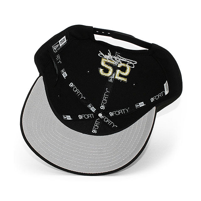 ニューエラ 9FORTY M-CROWN ナスカー ティム リッチモンド FOLGERS SNAPBACK CAP BLACK