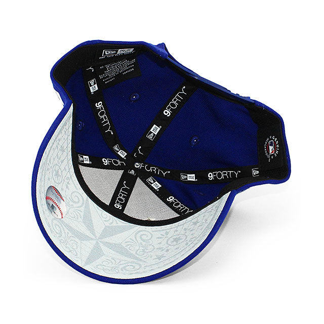 2024 MLB オールスターワークアウトモデル ニューエラ キャップ 9FORTY ロサンゼルス ドジャース 2024 MLB ALL-STAR WORKOUT STRAPBACK CAP WHITE ROYAL