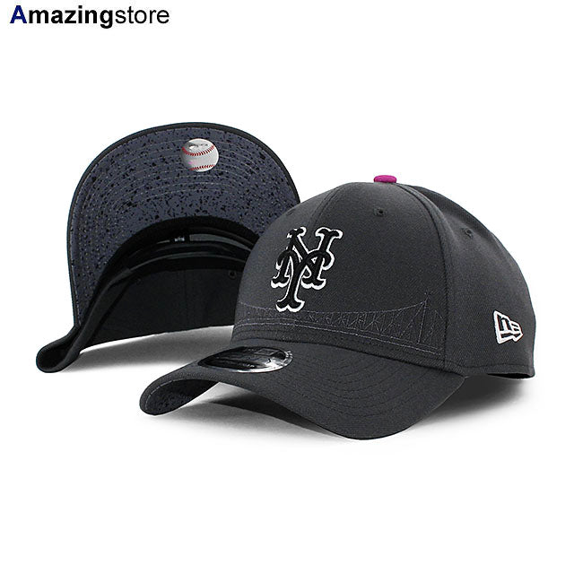 シティコネクト ニューエラ キャップ ストレッチ 9FORTY ニューヨーク メッツ MLB CITY CONNECT STRETCH SNAPBACK CAP CHARCOAL