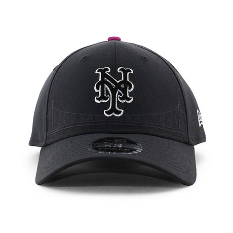 シティコネクト ニューエラ キャップ ストレッチ 9FORTY ニューヨーク メッツ MLB CITY CONNECT STRETCH SNAPBACK CAP CHARCOAL