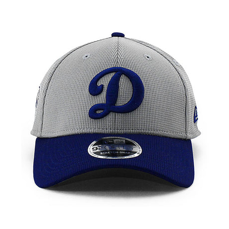 ニューエラ キャップ 9FORTY ロサンゼルス ドジャース MLB BP STRETCH SNAPBACK CAP GREY