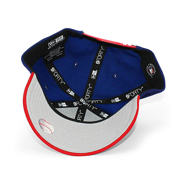 ニューエラ キャップ 9FORTY フィラデルフィア フィリーズ MLB BP STRETCH SNAPBACK CAP BLUE