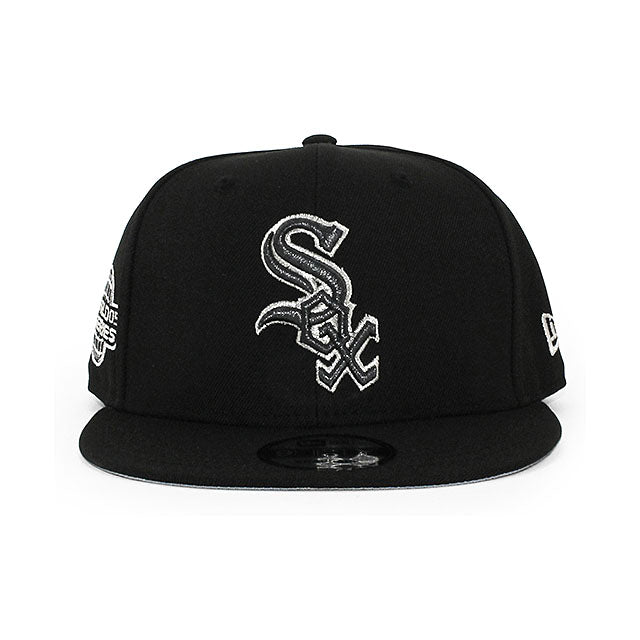 ニューエラ キャップ 9FIFTY シカゴ ホワイトソックス MLB 2005 WORLD SERIES GREY BOTTOM SNAPBACK CAP BLACK