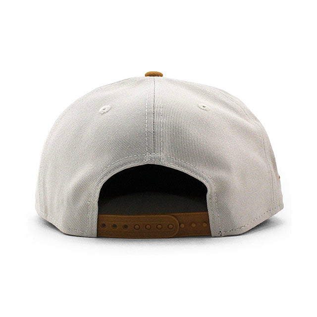 ニューエラ キャップ 9FIFTY アトランタ ブレーブス MLB 2017 INAUGURAL SEASON PINK BOTTOM SNAPBACK CAP STONE