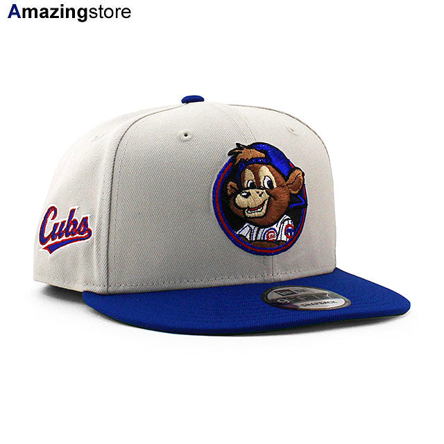 ニューエラ キャップ 9FIFTY シカゴ カブス MLB CLARK LOGO GREEN BOTTOM SNAPBACK CAP STONE