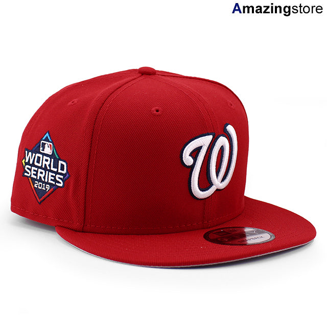 2019 ワールドシリーズモデル ニューエラ 9FIFTY スナップバック ワシントン ナショナルズ 2019 WORLD SERIES SNAPBACK CAP RED