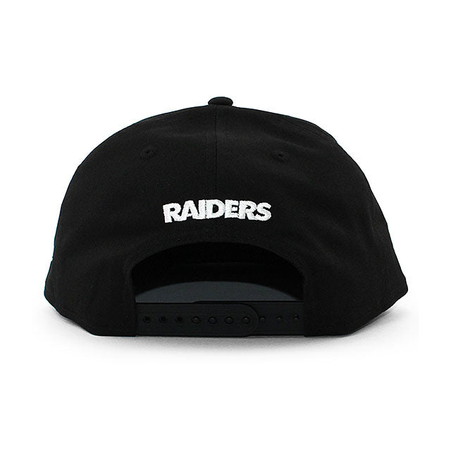 ニューエラ キャップ 9FIFTY ラスベガス レイダース NFL SHIELD LOGO SNAPBACK CAP BLACK