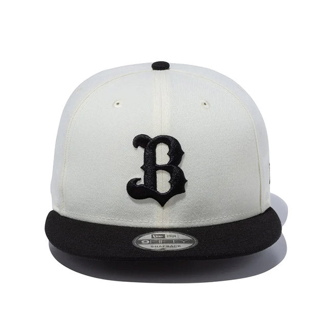 ニューエラ キャップ 9FIFTY スナップバック オリックス バファローズ NPB TEAM LOGO SNAPBACK CAP CHROME WHITE-BLACK