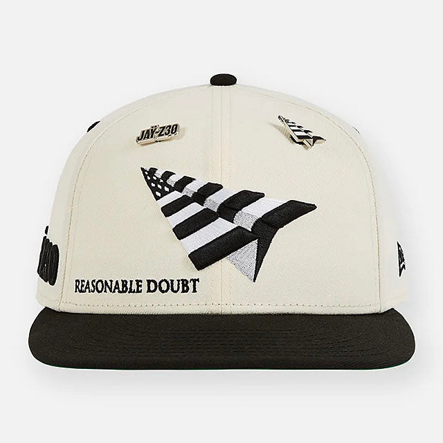 JAY-Z リーズナブル ダウト30周年記念 海外取寄 ニューエラ キャップ 9FIFTY ペーパープレーンズ JAY-Z30 REASONABLE DOUBT SNAPBACK WHITE
