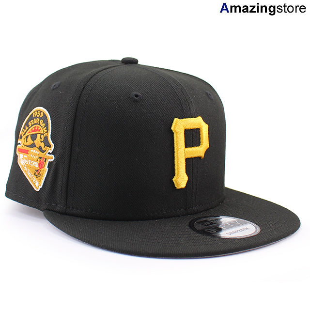 1959 MLB オールスターゲームモデル ニューエラ 9FIFTY スナップバック ピッツバーグ パイレーツ 1959 MLB ALL STAR GAME SNAPBACK CAP BLACK