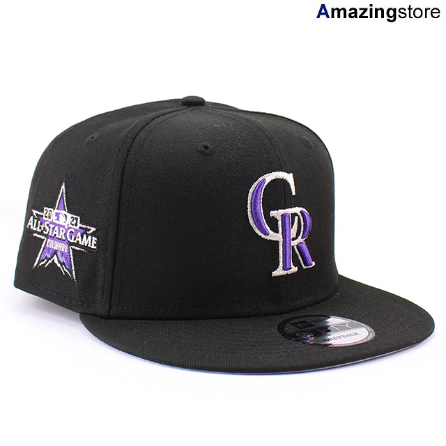 2021 MLB オールスターゲームモデル ニューエラ 9FIFTY スナップバック コロラド ロッキーズ 2021 MLB ALL STAR GAME SNAPBACK CAP BLACK