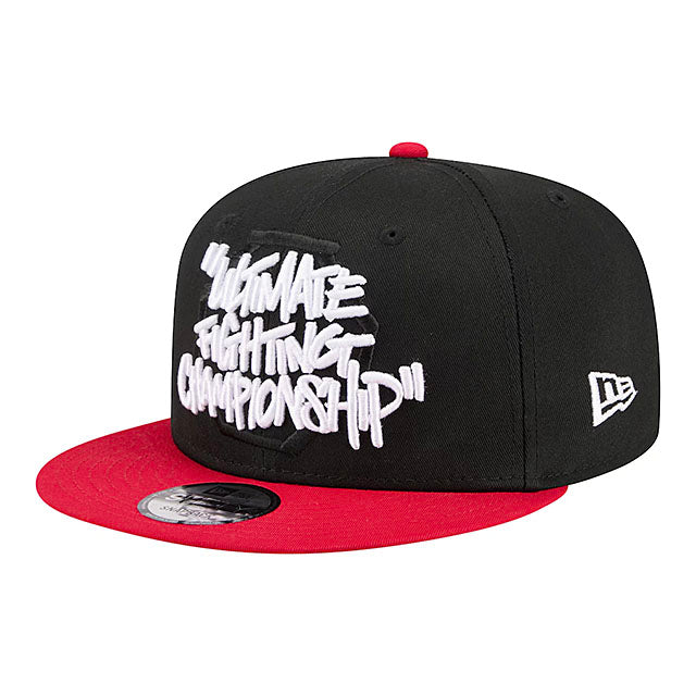 ニューエラ キャップ 9FIFTY UFC GRAFFITI SNAPBACK CAP BLACK