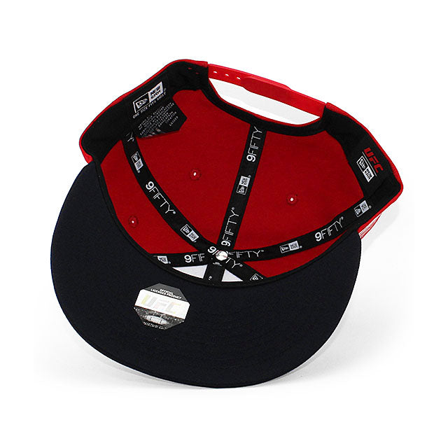 ニューエラ キャップ 9FIFTY UFC AMERICA SNAPBACK CAP WHITE