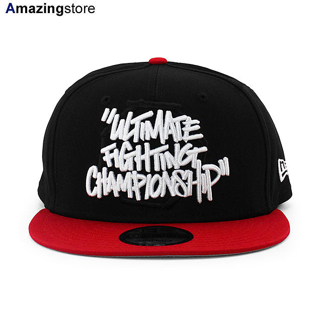 ニューエラ キャップ 9FIFTY UFC GRAFFITI SNAPBACK CAP BLACK