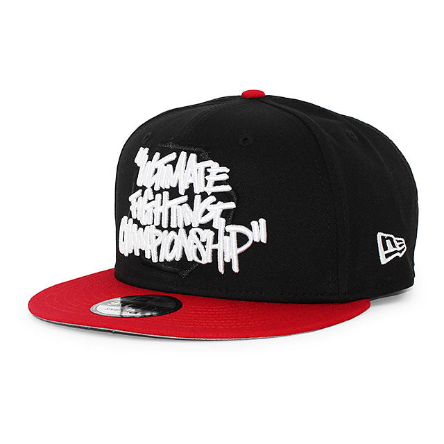 ニューエラ キャップ 9FIFTY UFC GRAFFITI SNAPBACK CAP BLACK