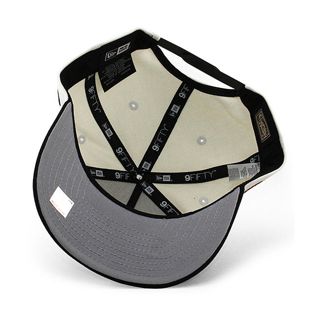 ニューエラ キャップ 9FIFTY スナップバック フィラデルフィア 76ERS NBA GREY BOTTOM A-FRAME SNAPBACK CAP CREAM