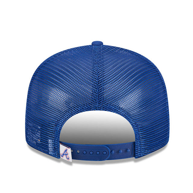 シティコネクト ニューエラ キャップ 9FIFTY アトランタ ブレーブス MLB CITY CONNECT TRUCKER SNAPBACK CAP ROYAL BLUE