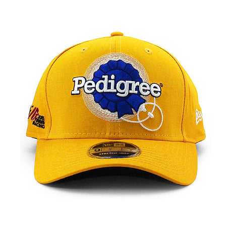 ニューエラ キャップ 9FIFTY ストレッチ スナップバック ナスカー PEDIGREE SNAPBACK CAP GOLD