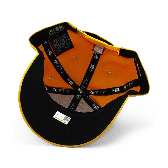 ニューエラ キャップ 9FIFTY ストレッチ スナップバック ナスカー PEDIGREE SNAPBACK CAP GOLD