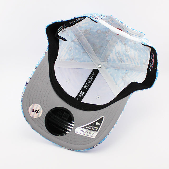 ニューエラ キャップ 9SEVENTY ストレッチ スナップバック BWT アルピーヌ フォーミュラワン チーム JAPAN GP BASEBALL CAP STRETCH SNAPBACK CAP WHITE-SKY