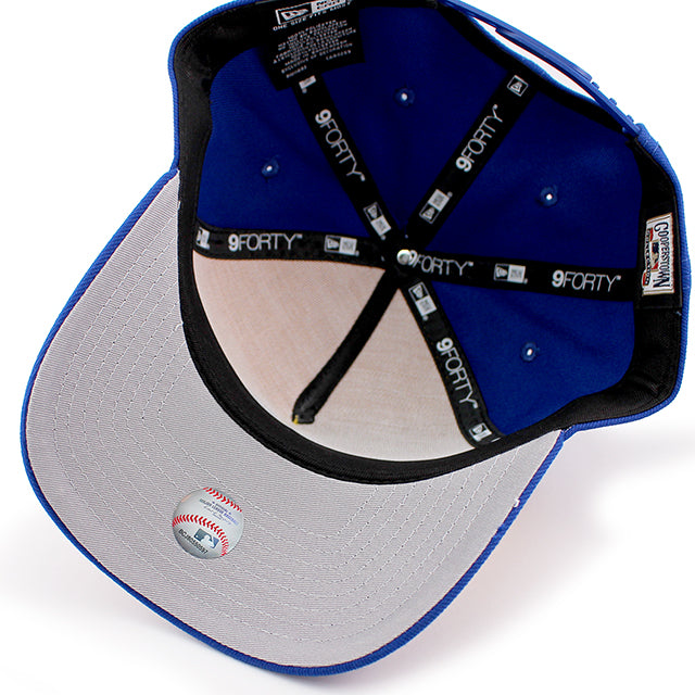 ニューエラ キャップ 9SEVENTY ストレッチ スナップバック ミルウォーキー ブルワーズ MLB STRETCH SNAPBACK CAP ROYAL BLUE GOLD