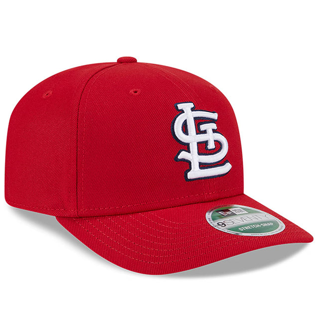 ニューエラ キャップ 9SEVENTY ストレッチ スナップバック セントルイス カージナルス MLB STRETCH SNAPBACK CAP RED