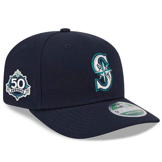 シアトル マリナーズ50周年記念モデル ニューエラ キャップ 9SEVENTY MLB 50th ANNIVERSARY SNAPBACK CAP NAVY