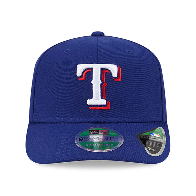 ニューエラ キャップ 9SEVENTY ストレッチ スナップバック テキサス レンジャーズ MLB STRETCH SNAPBACK CAP ROYAL BLUE
