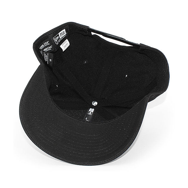 EU限定 ニューエラ キャップ 9SEVENTY ストレッチ スナップバック ASローマ SERIA A CORE STRETCH SNAPBACK CAP BLACK