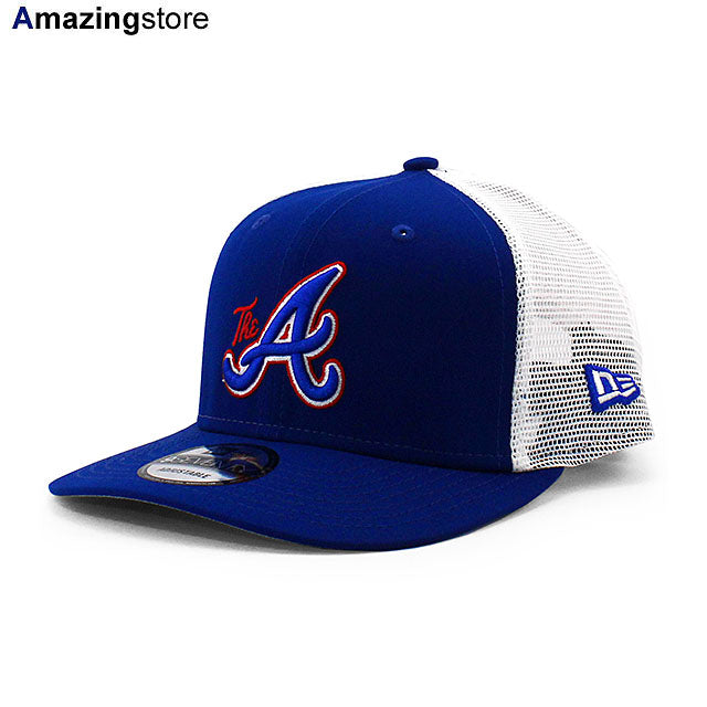 シティコネクト ニューエラ キャップ 9SEVENTY アトランタ ブレーブス CITY CONNECT TRUCKER MESH CAP BLUE