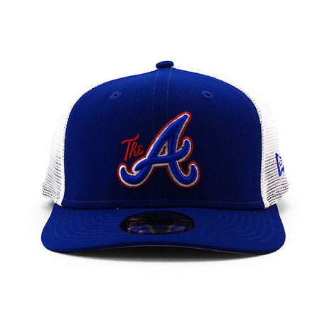 シティコネクト ニューエラ キャップ 9SEVENTY アトランタ ブレーブス CITY CONNECT TRUCKER MESH CAP BLUE